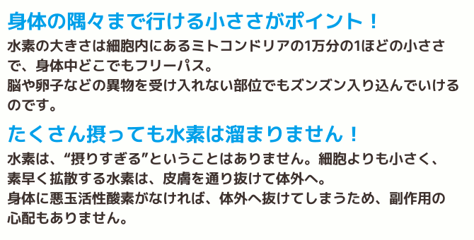 身体の隅々まで行ける小ささがポイント!