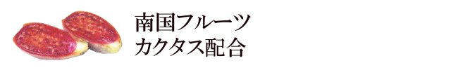 南国フルーツ カクタス配合