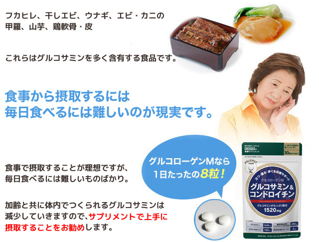 軟骨成分はサプリメントで上手に摂取