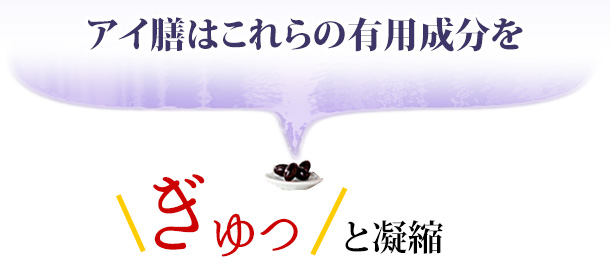 ギュッと凝縮