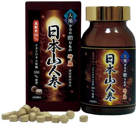 日本山人参（イヌトウキ） 5年根錠剤